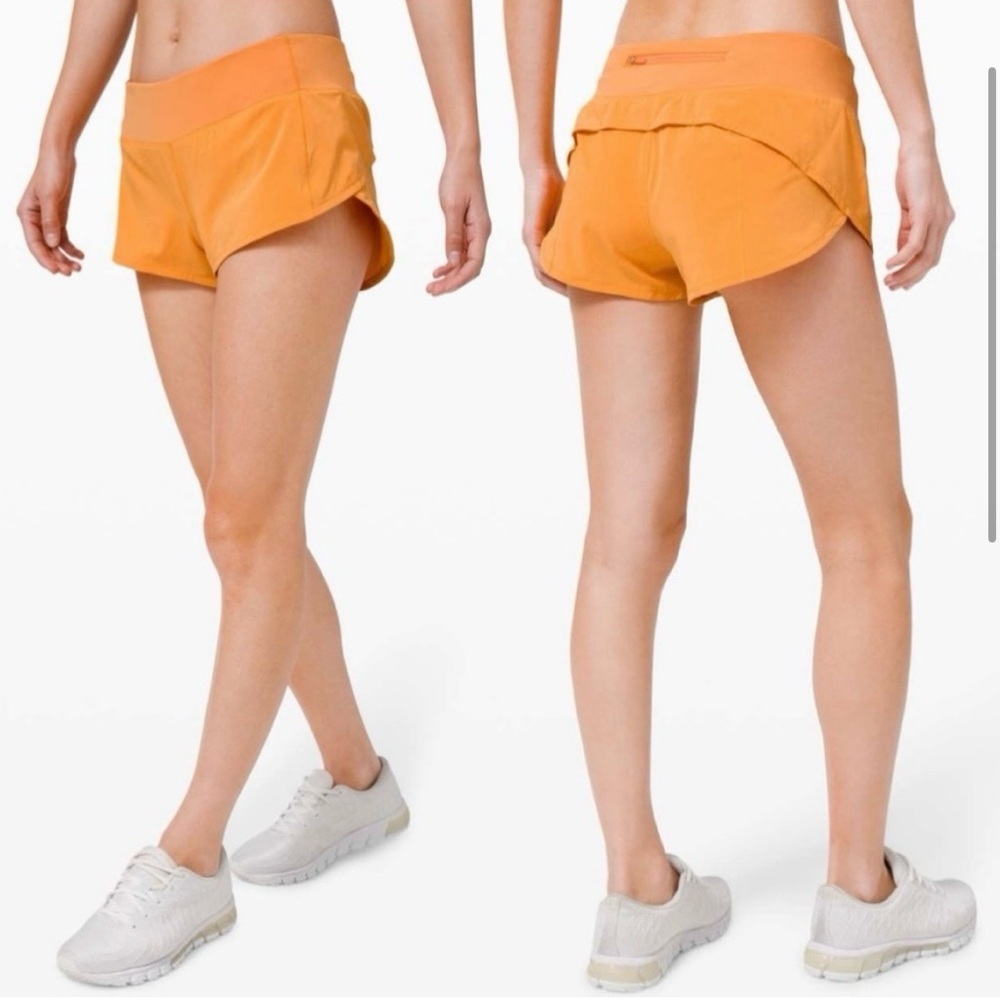 2.5 low waisted lululemon shorts!